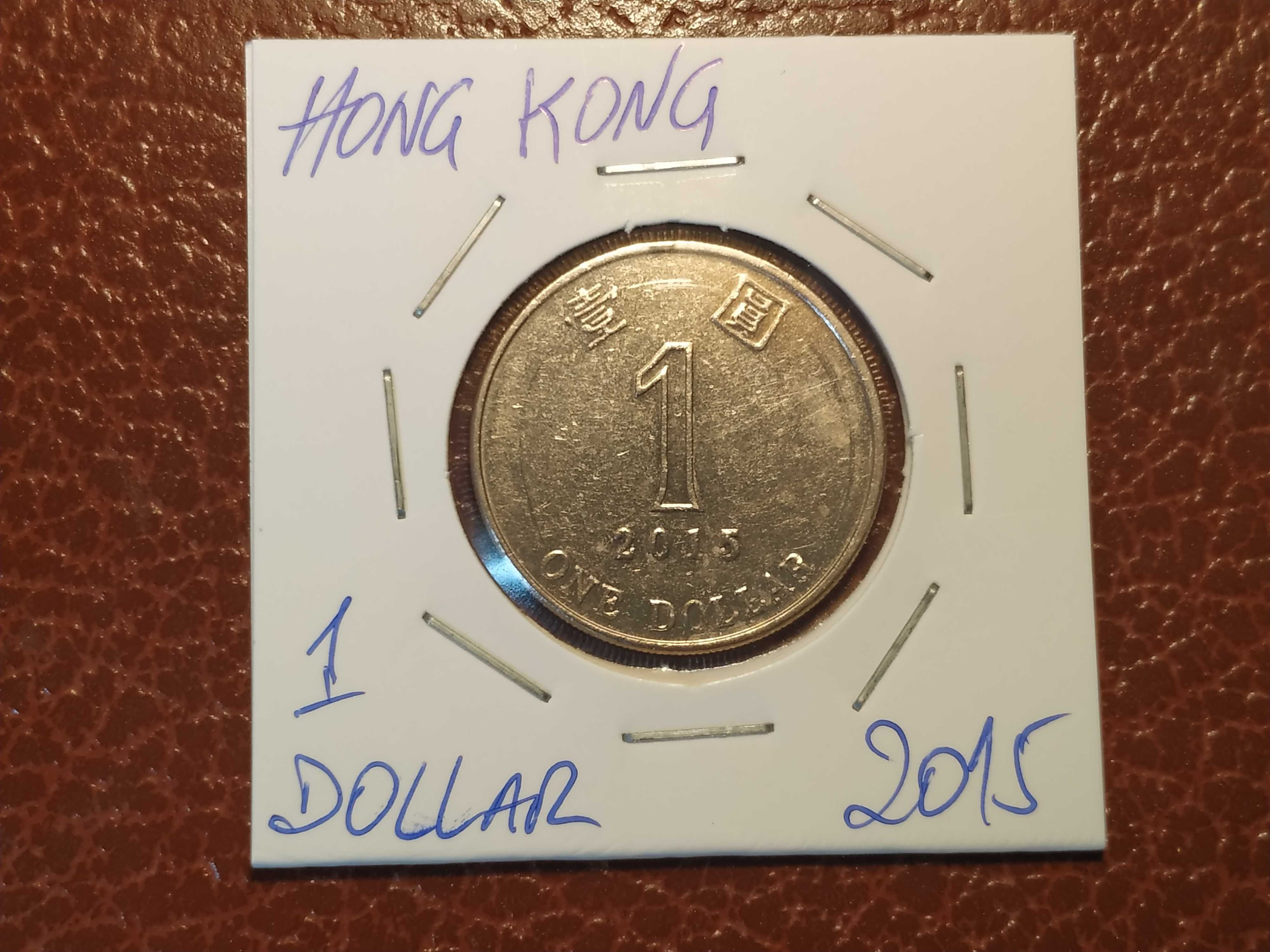 800 Moeda de 1 dollar de 2015 (plantas) - Hong Kong