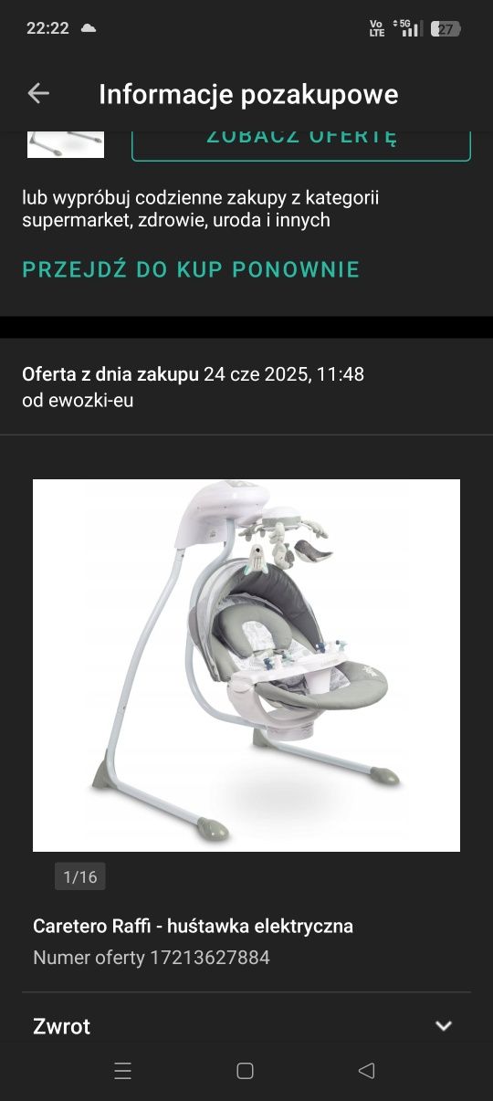 Nowa bujaczka !!