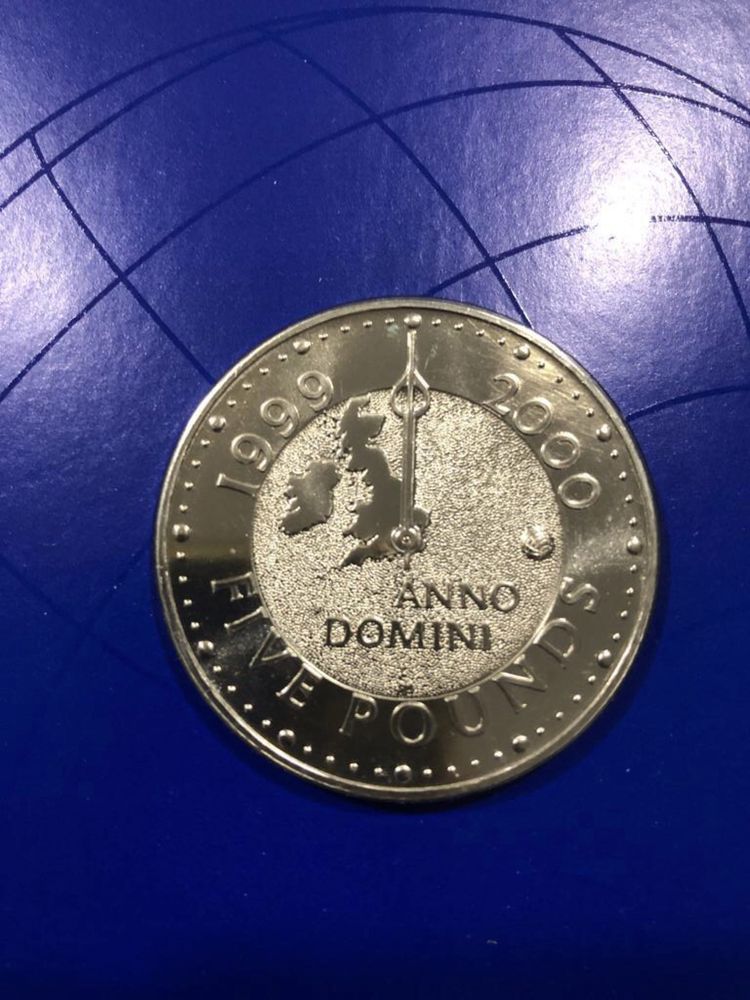 Royal Mint £5 Millennium