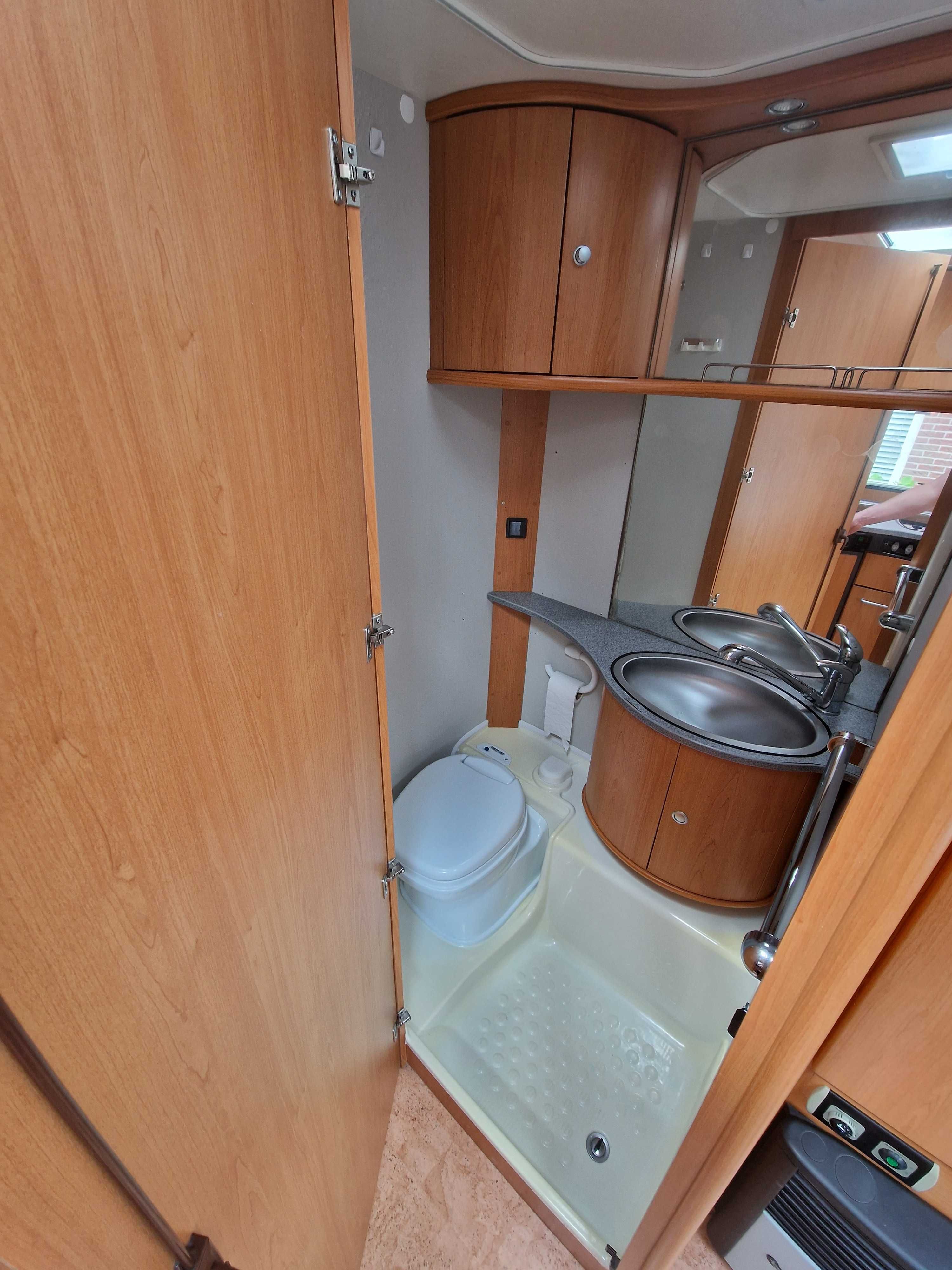 Dethleffs 510TK Pietrowe 2006r Ful aut. Mover Prysznic Przedsionek