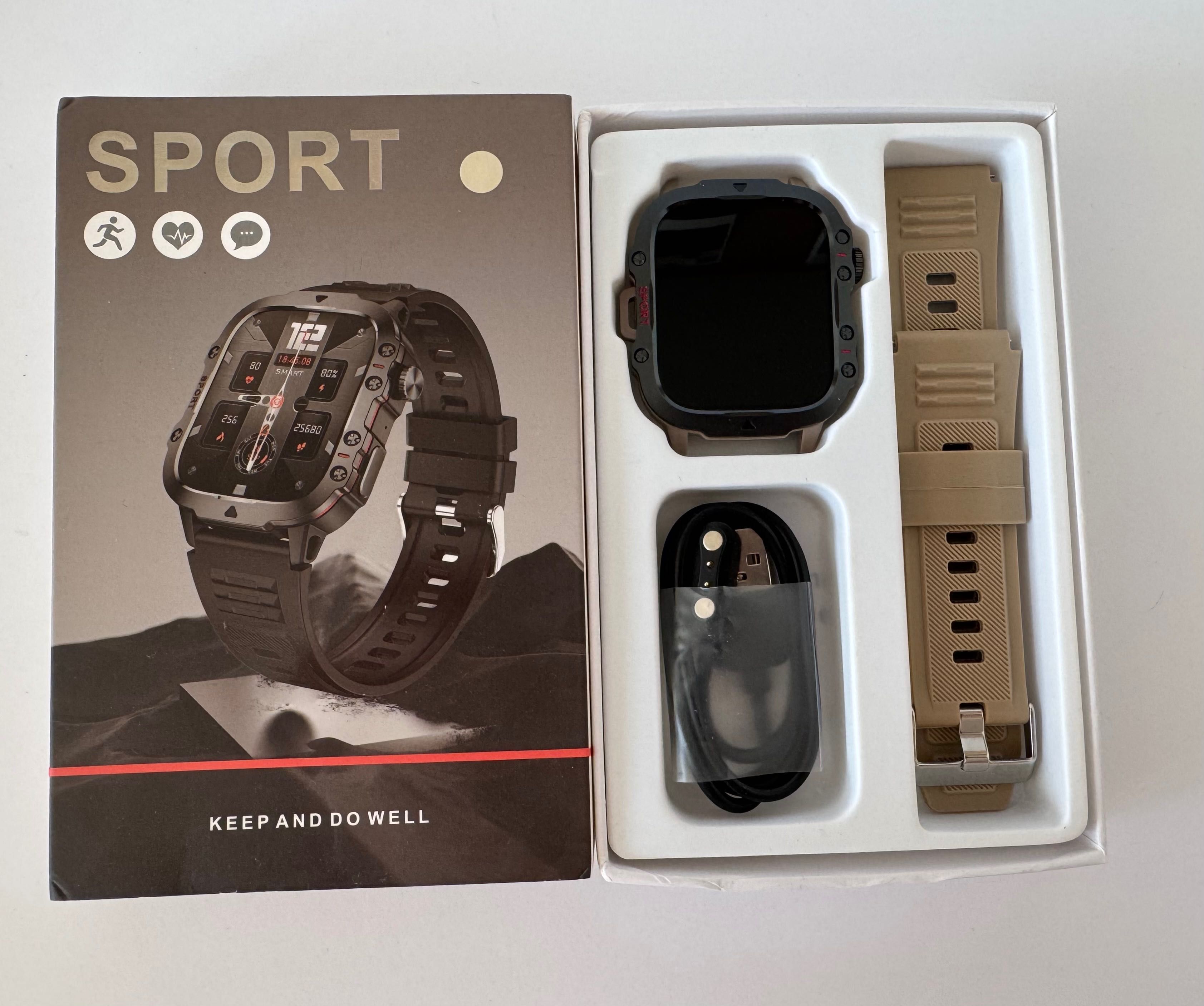 PROMOCJA!! Smartwatch męski z funkcją telefonu