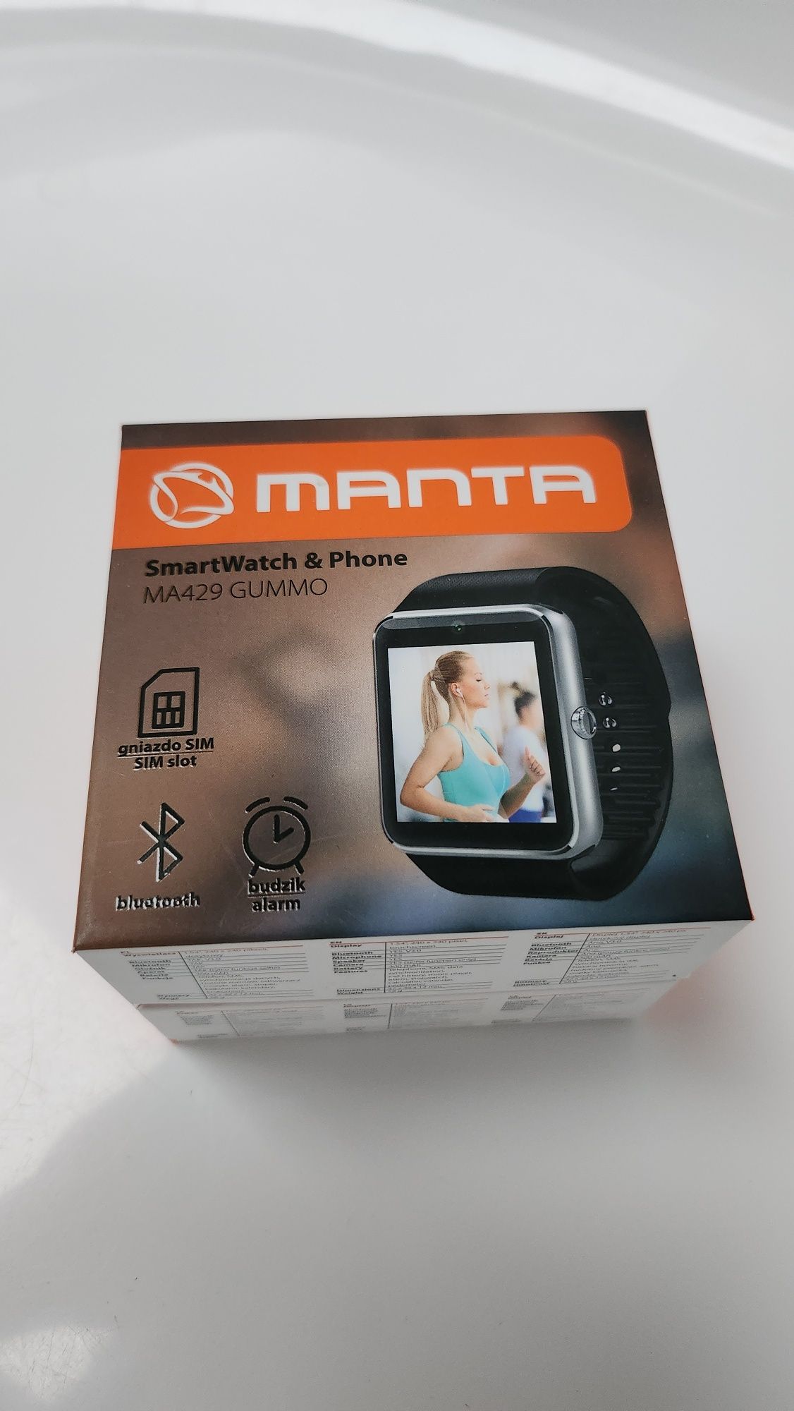 NOWY Smartwatch Manta MA429 GUMMO