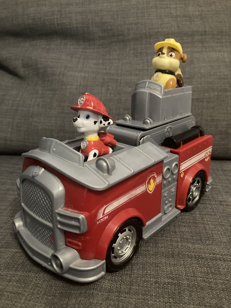 Marshall i Rubble-Psi Patrol Pojazd 2w1