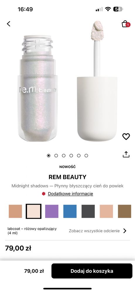 REM beauty cien do powiem w kremie