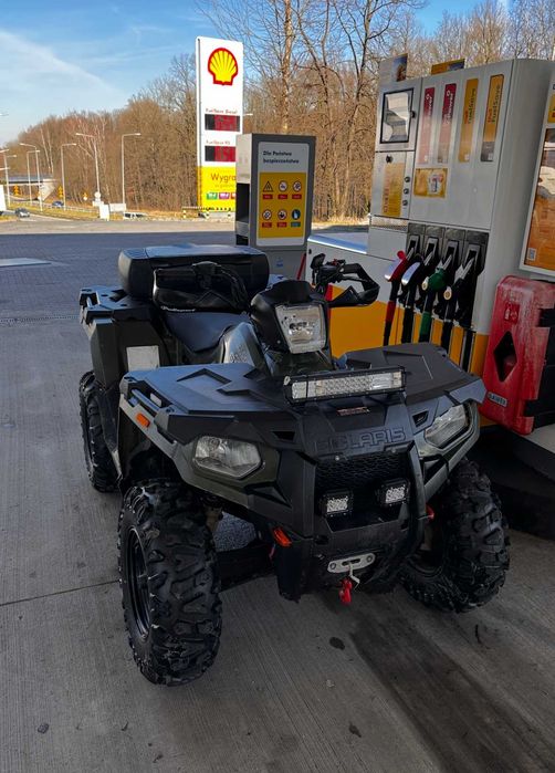 quad polaris sportsman 570 wyciągarka grzane manetki LED FV 23%