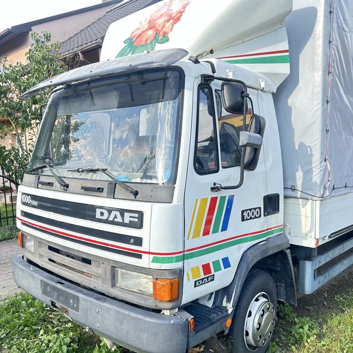 Daf 1000 Turbo / burto plandeka z klapą najazdową,15 palet