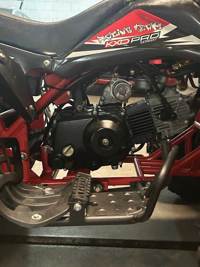 KXD Raptor 125 3+1, czerwony