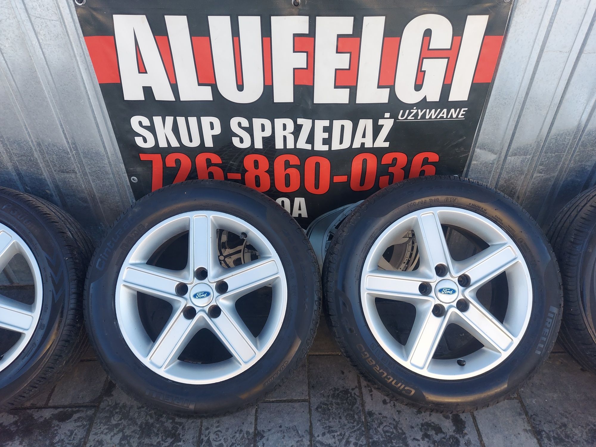 Alufelgi 16 cali 5x108 Ford Oryginał z oponami