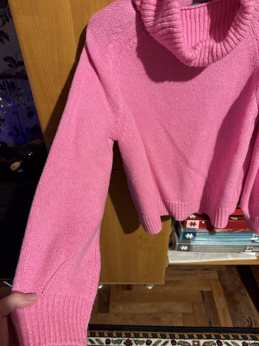 Світер рожевий оверсайз