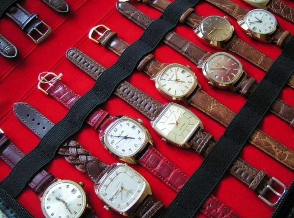 Dwie teczki na zegarki