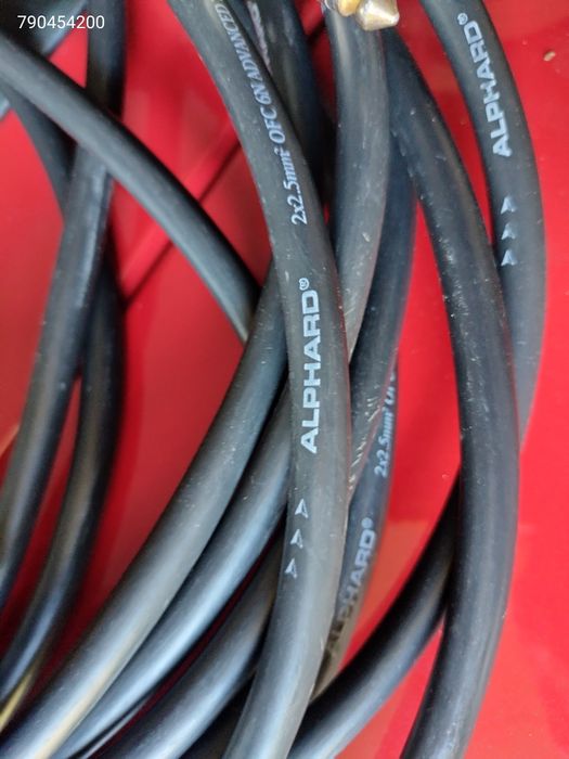 Kable głośnikowe ALPHARD DA VINCI 2x2.5 mm OFC 6N