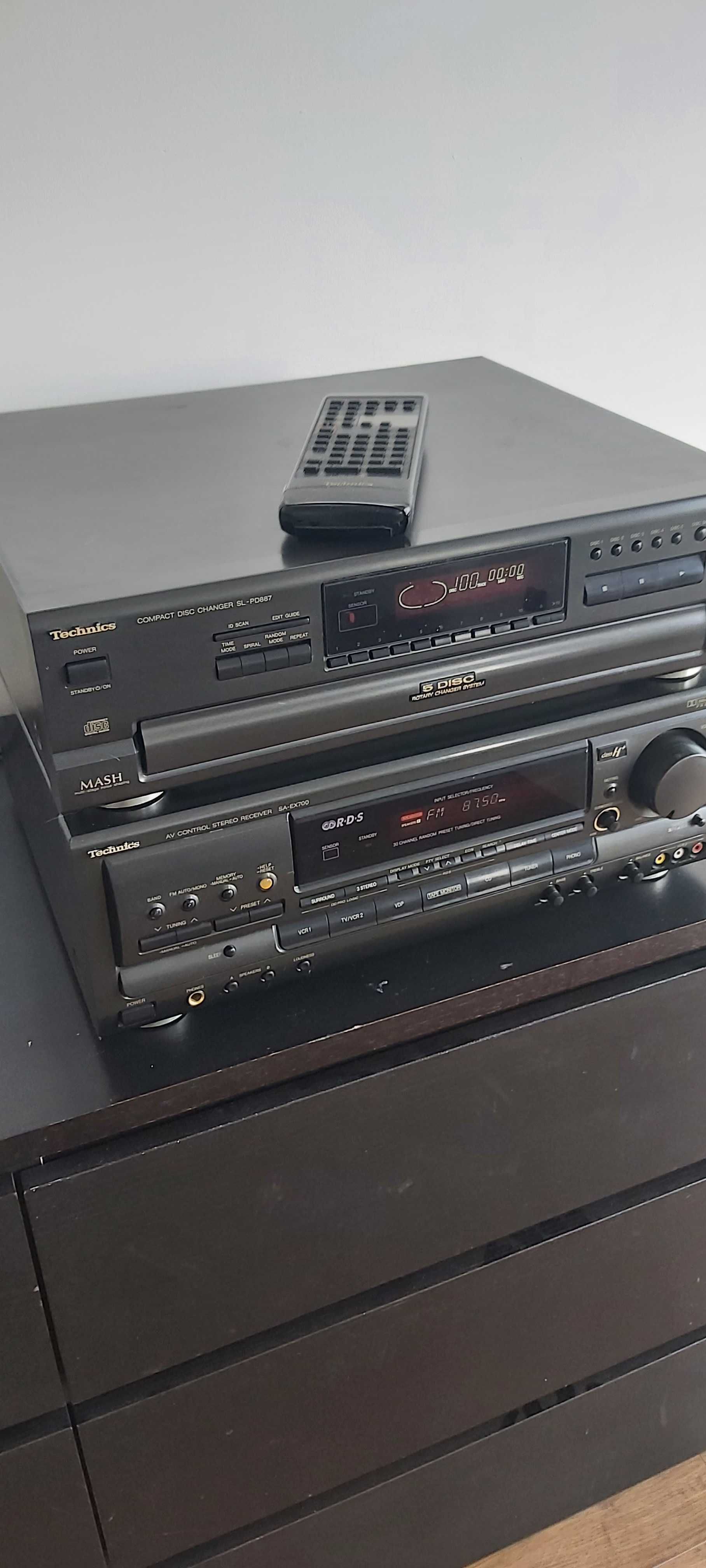 Amplituner i cd technics
