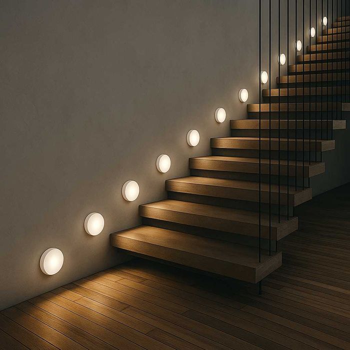 Світильник-нічник GYD-1 5000K з датчиком руху на магніті акумуляторний