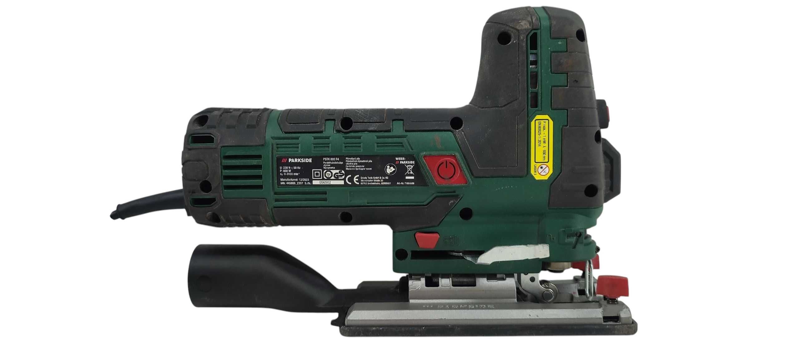 Wyrzynarka Parkside PSTD 800 E4 Komplet