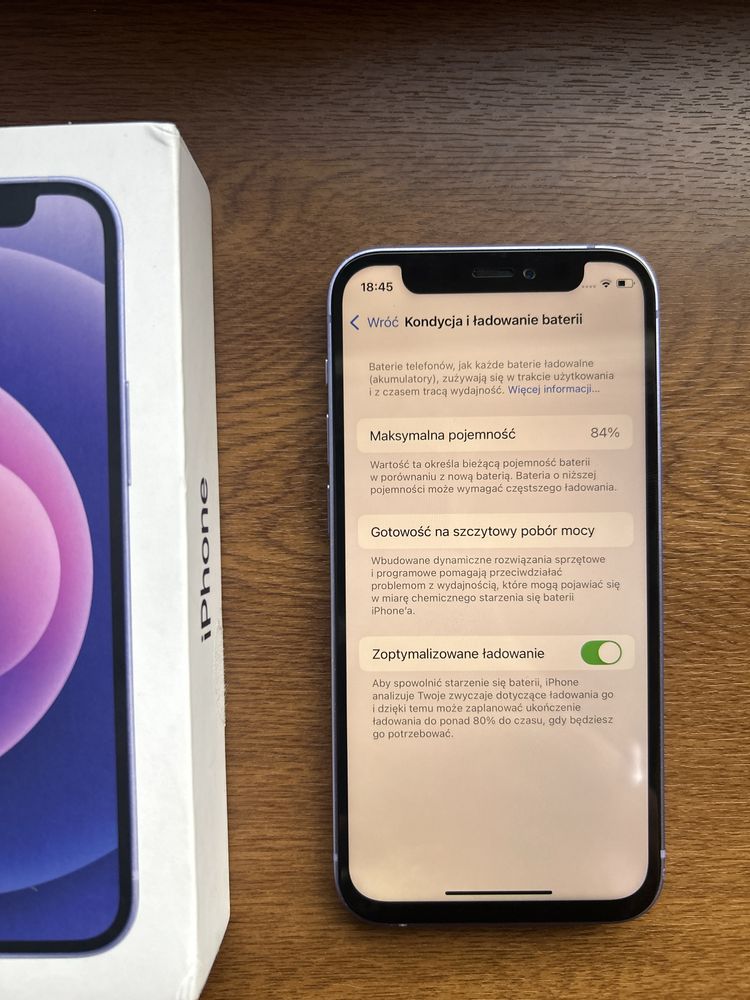 Iphone 12 mini 84%