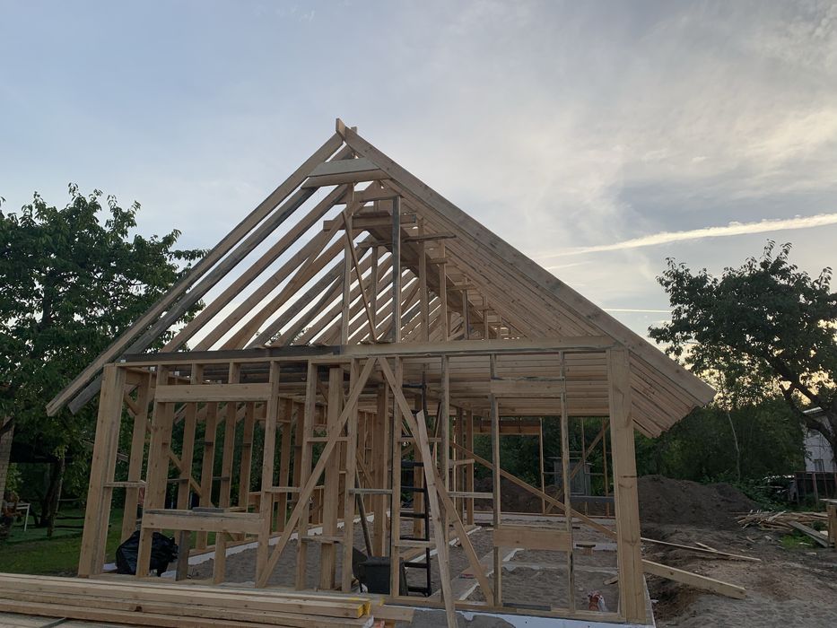 Будуємо будинки (Фундамент, коробка, криша, фасад, забор).