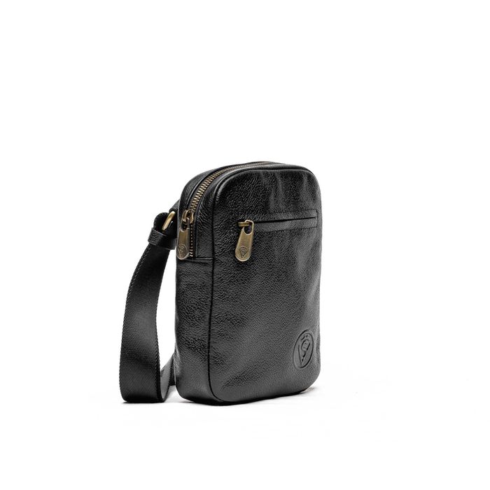 Мужская сумка из натуральной кожи / Сумка через плечо VS003