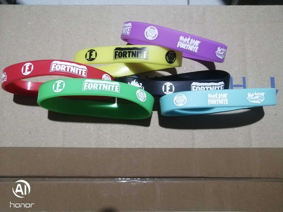 Opaski Fortnite silikonowe