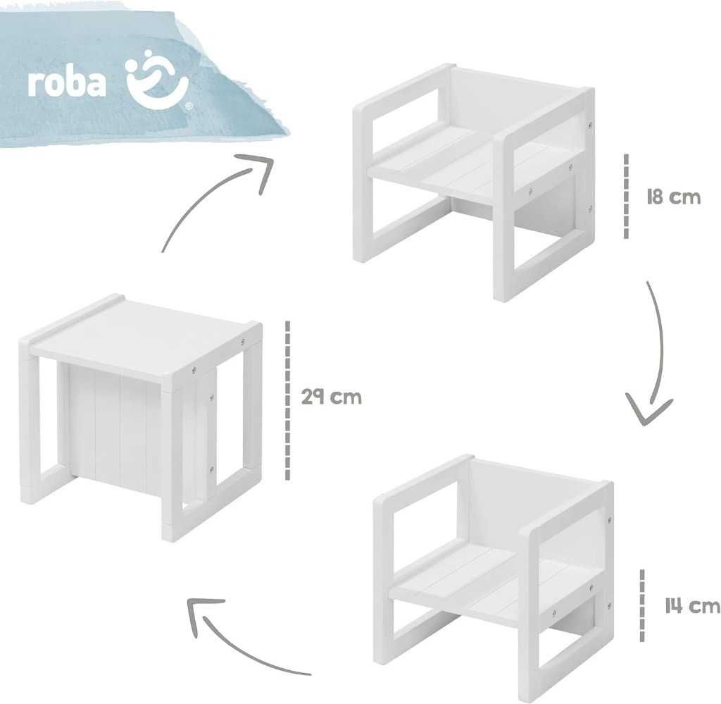 Roba 3w1 taboret/stolik dla dzieci