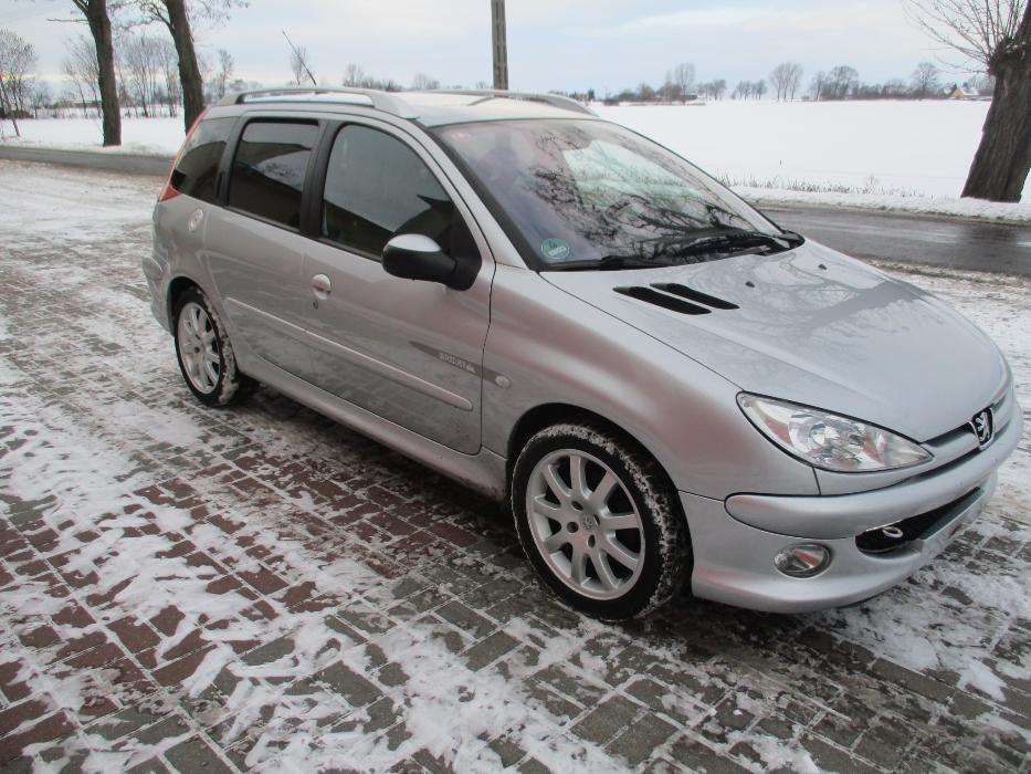Na części Peugeot 206 Silnik Skrzynia Maska Zderzak Drzwi Klapa Szyba