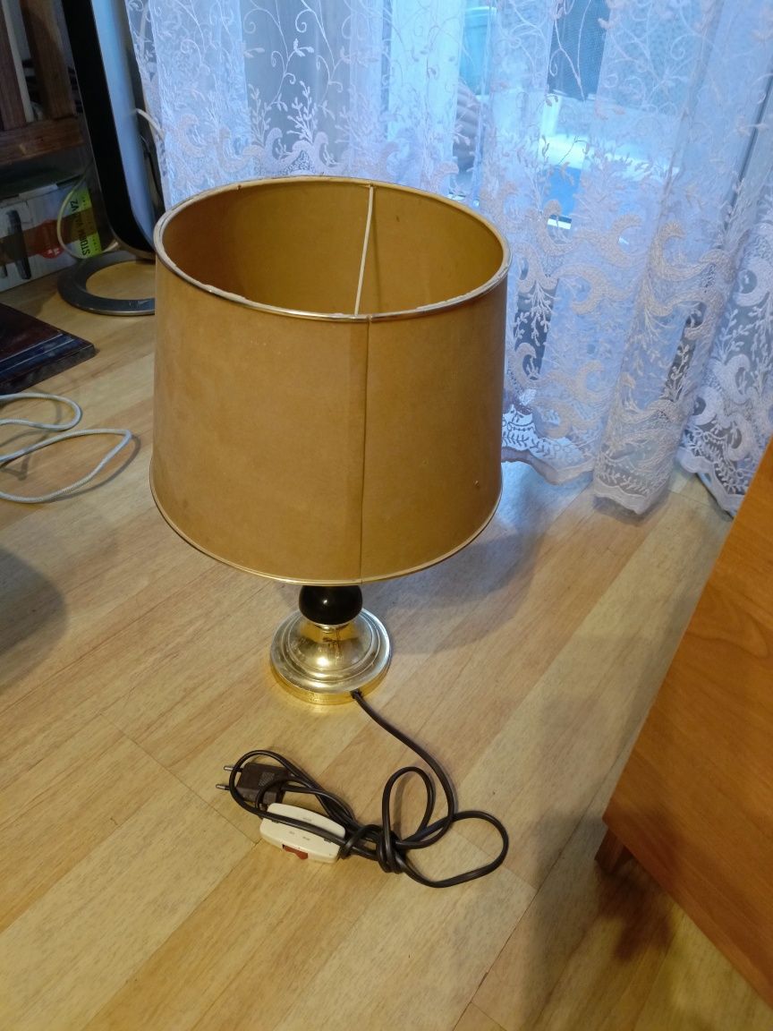 Lampa stołowa - biurkowa z czasów - NRD-DDR