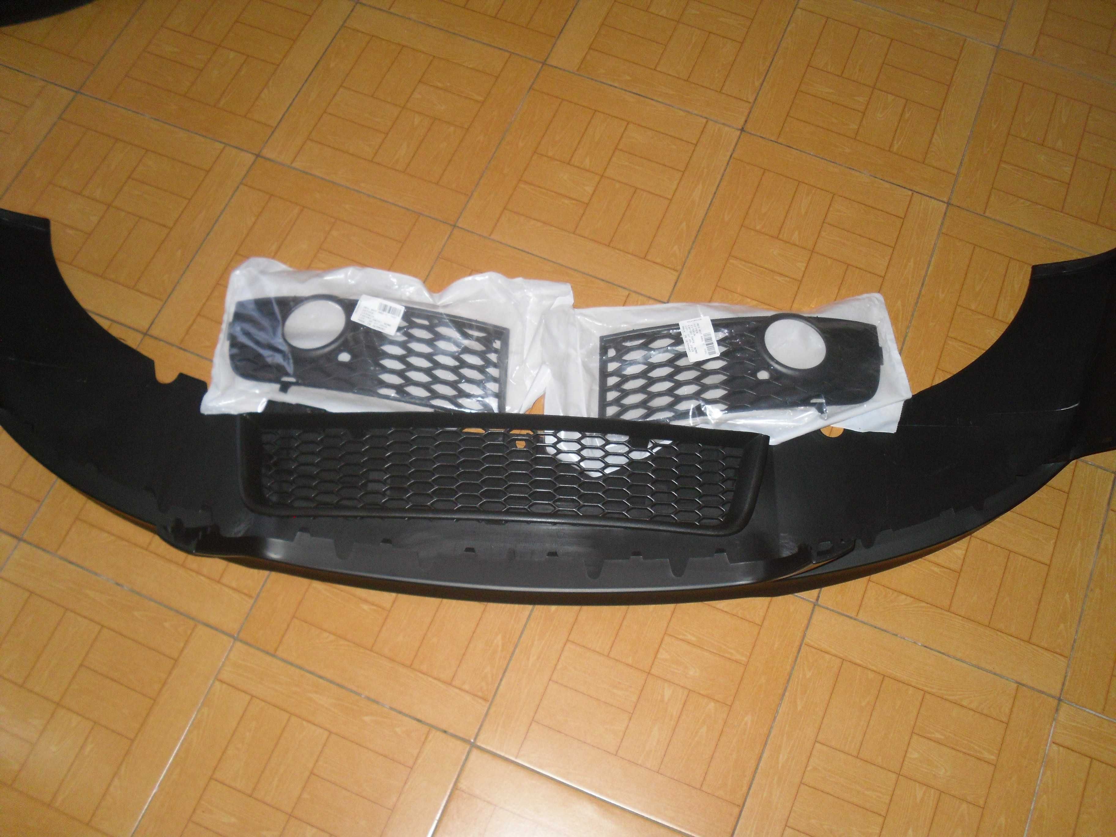 Spoiler e grelhas KIT USP S-line frontal Audi A4 S4 B6 8E