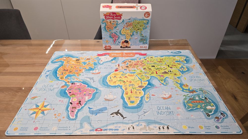 Puzzle - stan idealny, różne modele