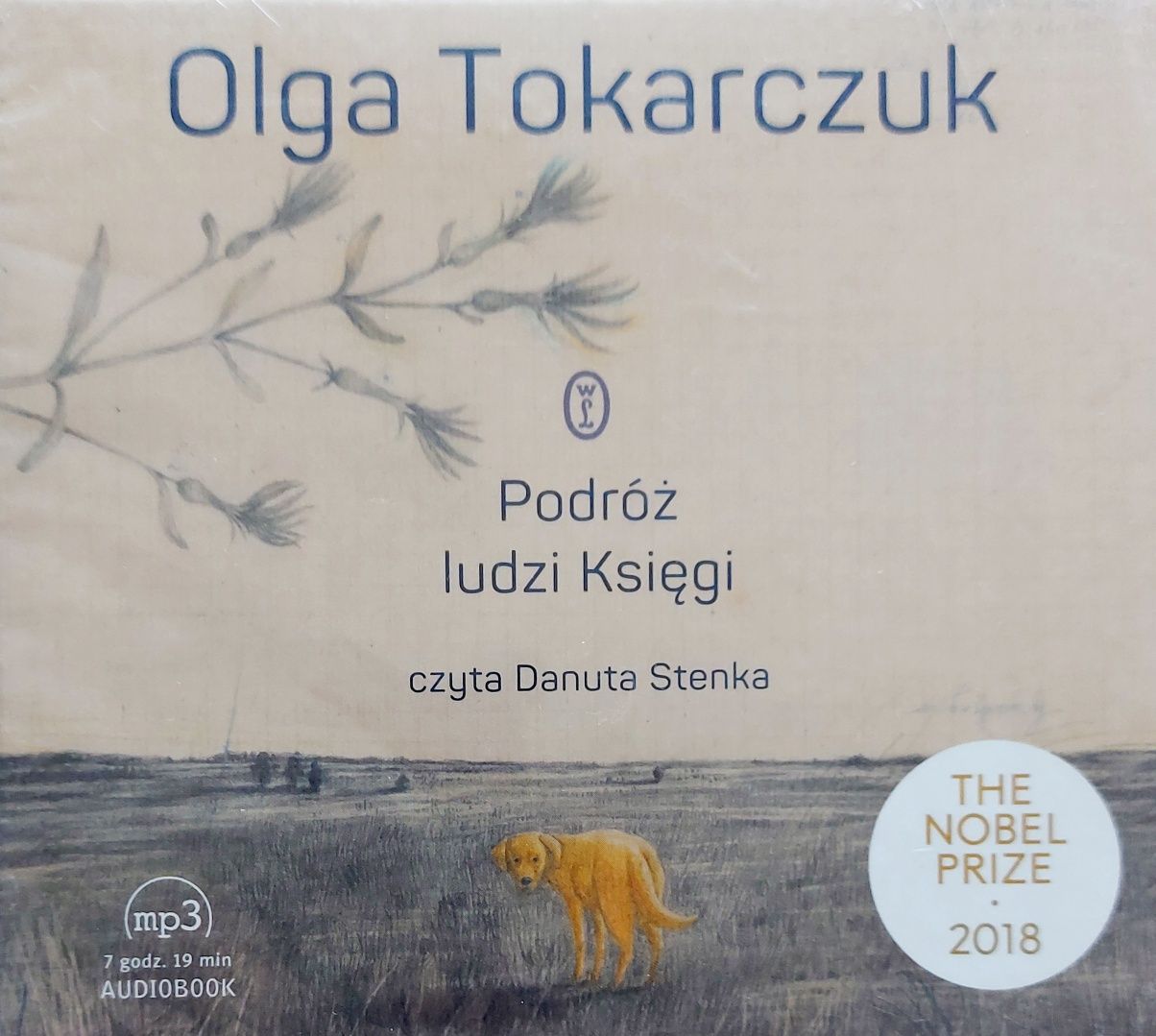 Audiobook Olga Tokarczuk Podróż Ludzi Księgi 2018r (Nowa)