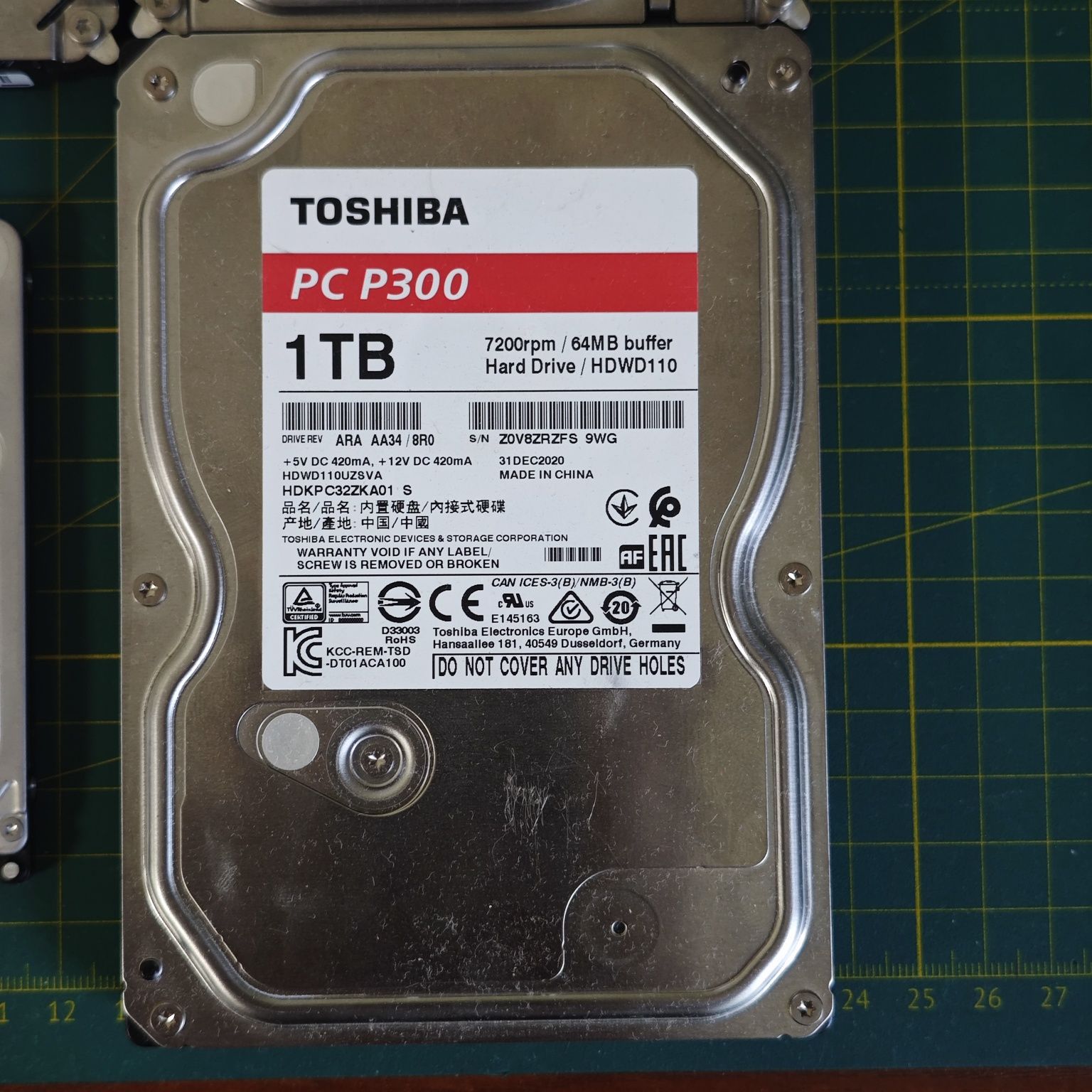HDD 3.5" 1ТБ та HDD 2.5" 500Гб