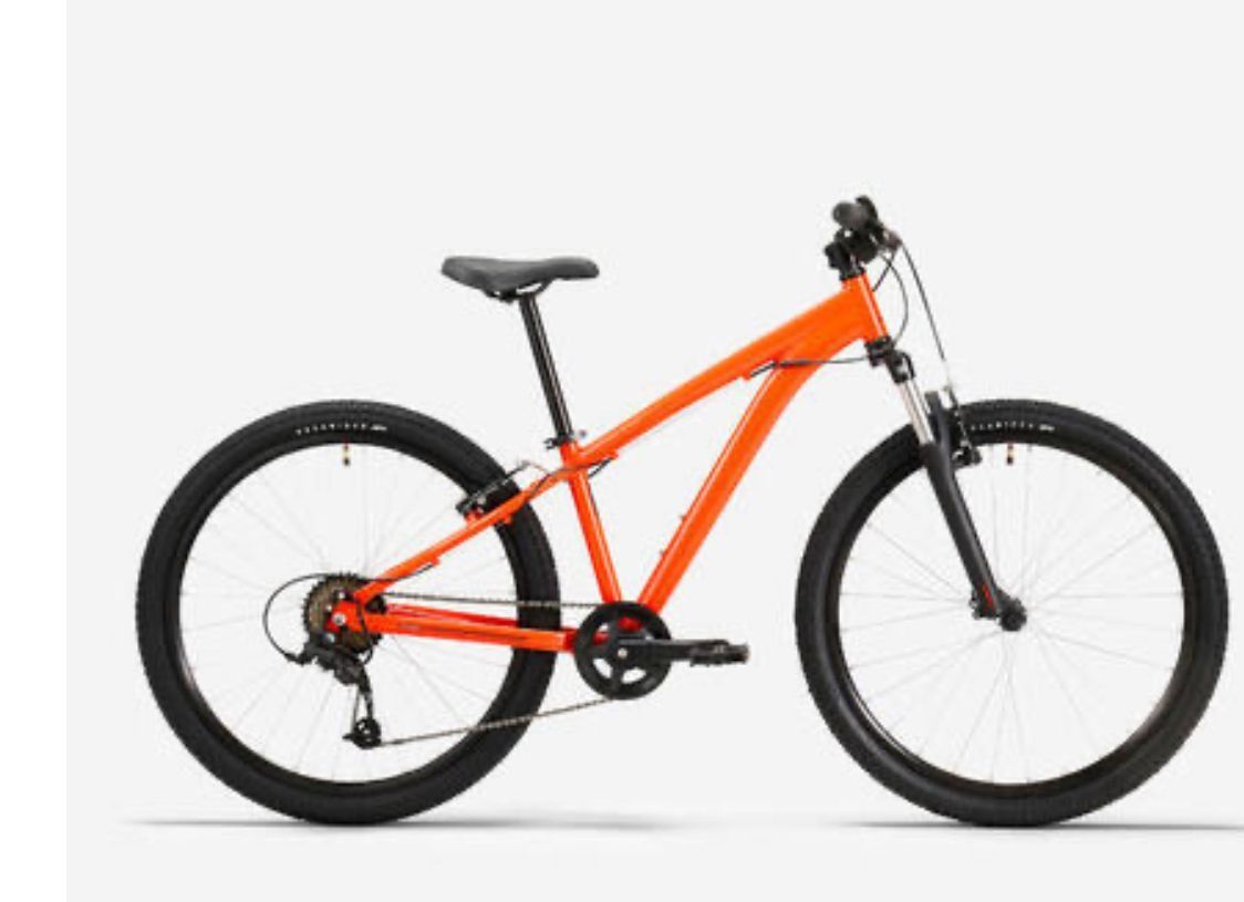 Bicicleta BTT EXPL 500 26" 9-12 Anos cinza