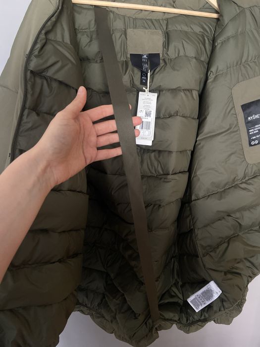 Nowa puchowa zimowa ciepła wodoodporna kurtka Adidas myshelter terrex