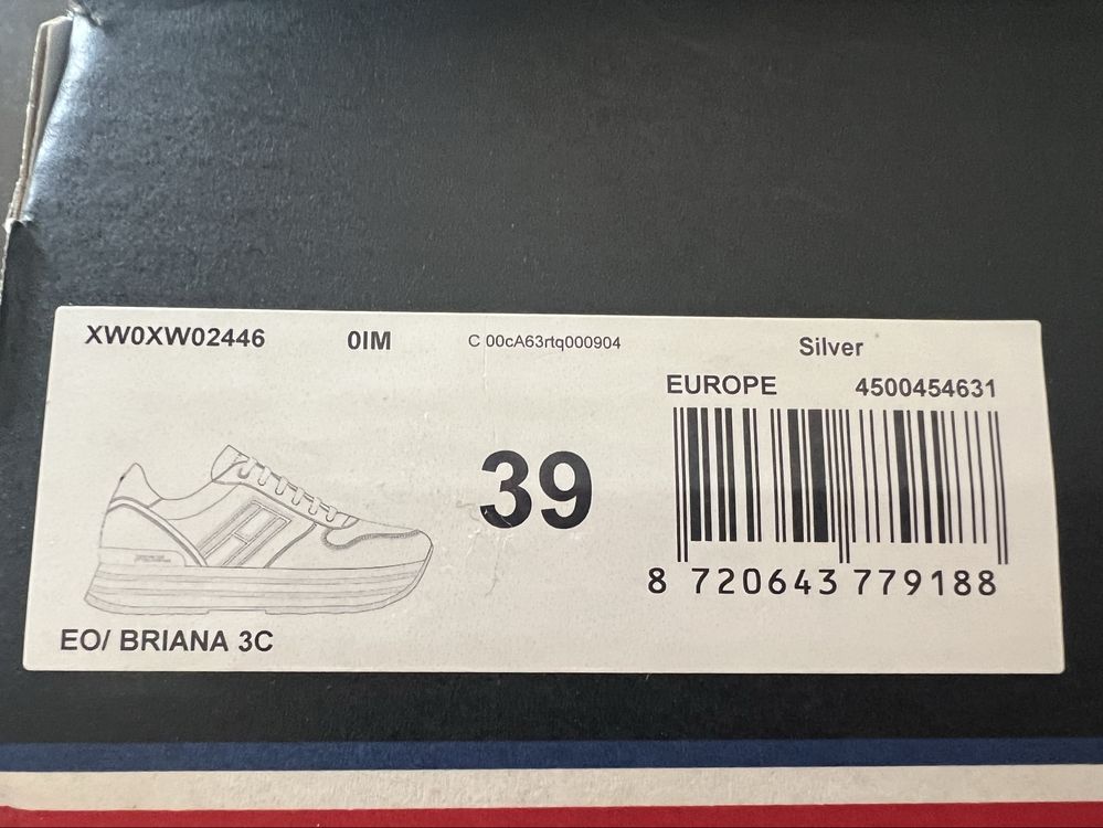 Sapatilha nova original tommy hilfiger 39 na caixa