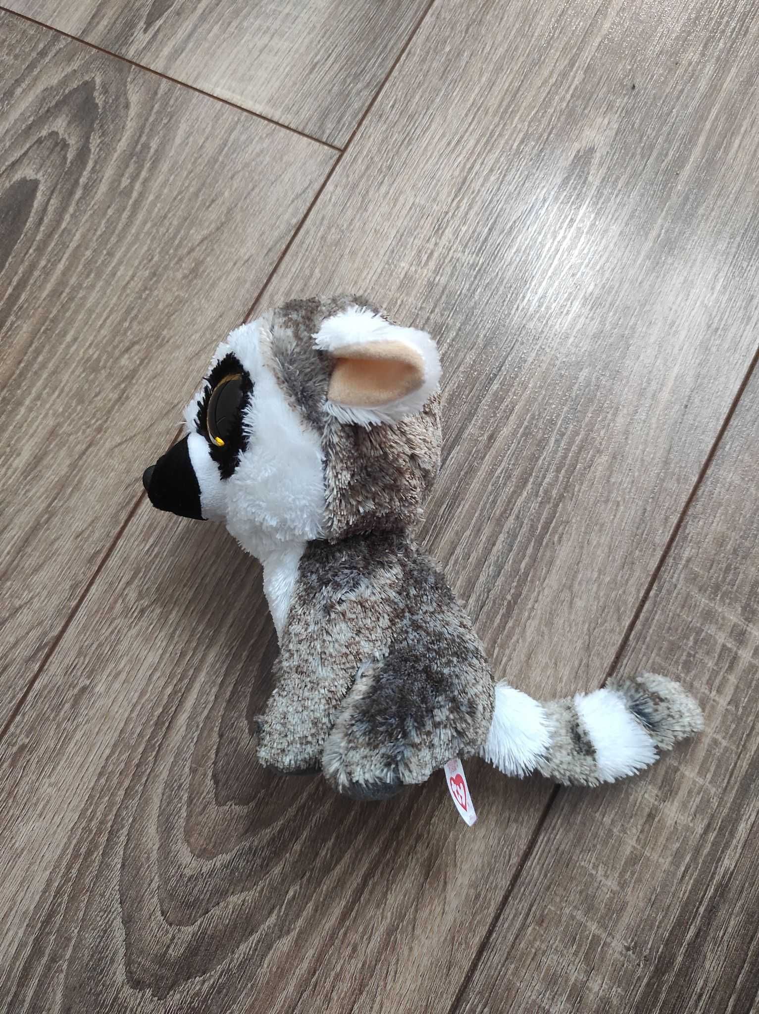 Pluszowy lemur Linus Ty 2019 Beanie Boo małpka pluszak maskotka TySilk