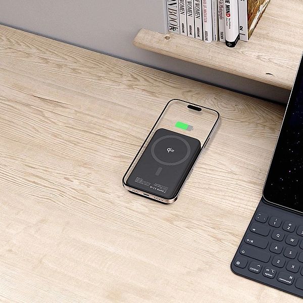 Tech-Protect Pb24 Lifemag Qi2 Magsafe Power Bank 10000Mah Black