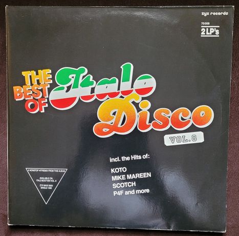 The Best Of Italo Disco Vol. 8 - Składanka 2 LP 1987 EX  !!!