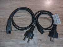 Kabel do zasilacza laptopa IEC C5 "koniczynaka"