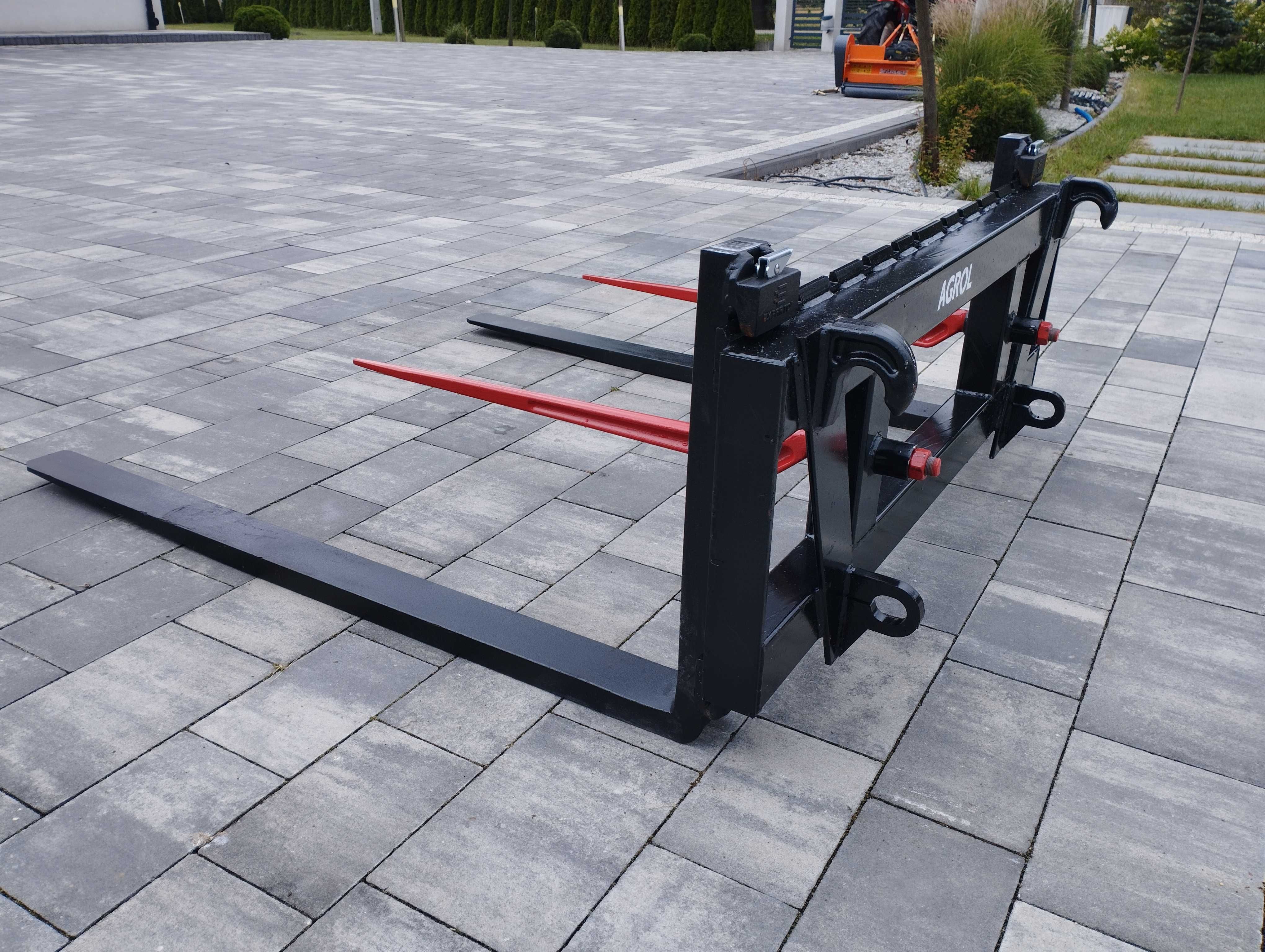 Paleciak - widły do palet. Euroramka na tur ładowacz czołowy 120CM