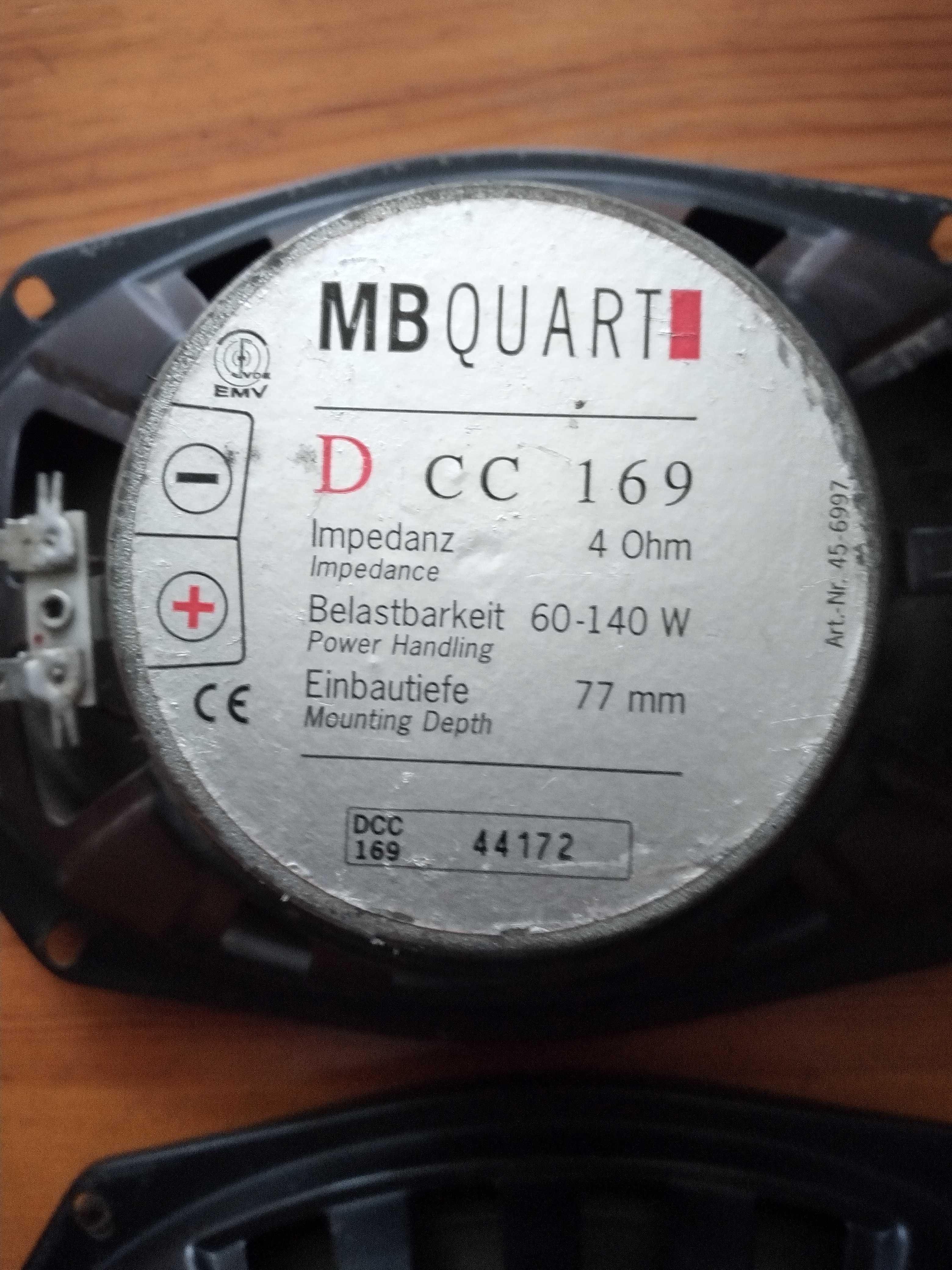 Акустика MB Quart DCC169 (6х9")