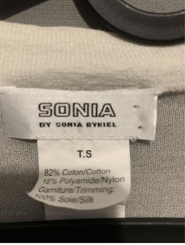 Sonia rykiel  прозора кофтинка джемпер