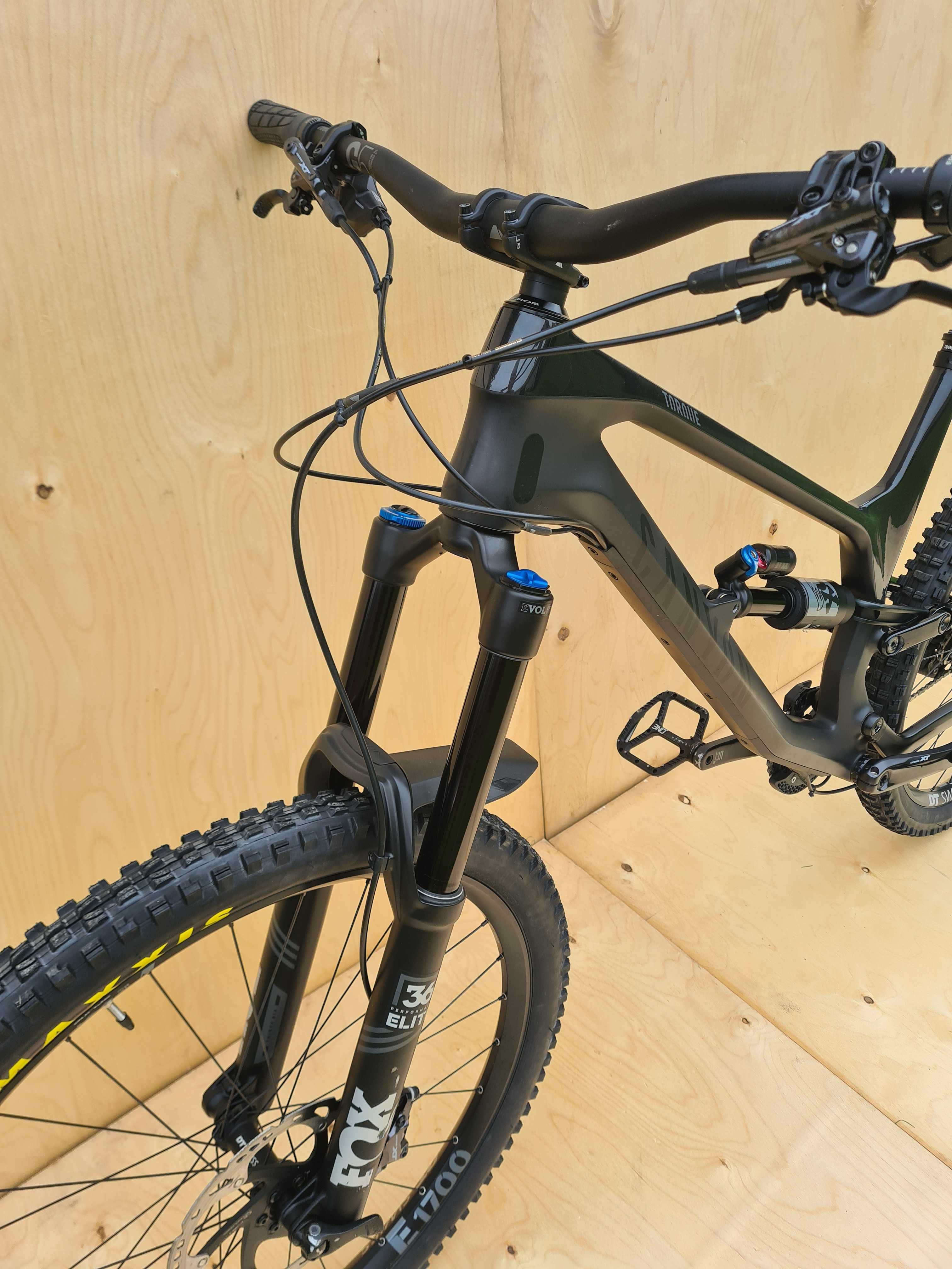 MEGA jak NOWY Canyon Torque CF8 XL Carbon Fox Elite XT ENDURO rower !!
