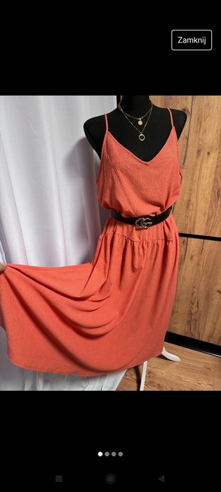 Sukienka damska, zwiewna roz XL