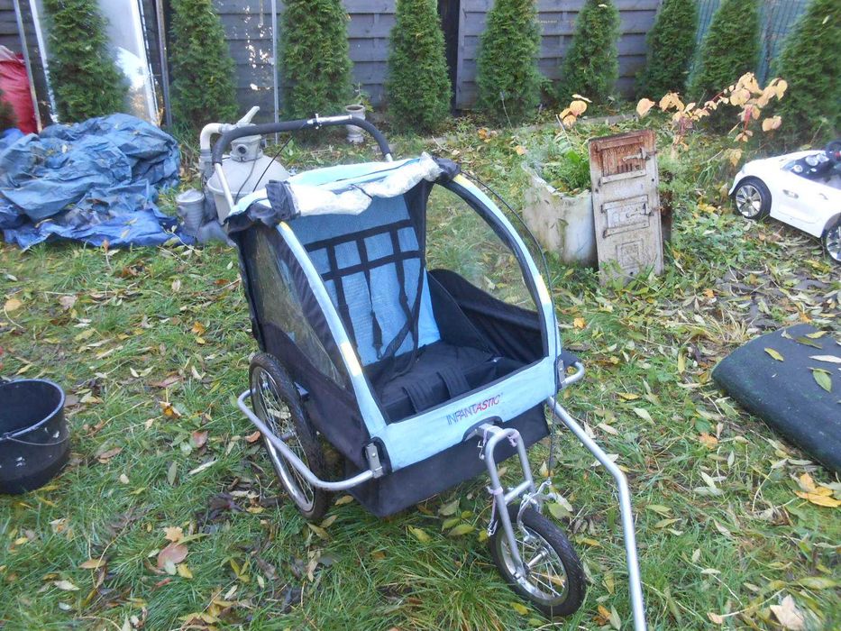 Przyczepka dla dzieci do roweru okazja