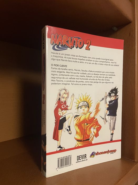 Mangá Naruto vol. 2