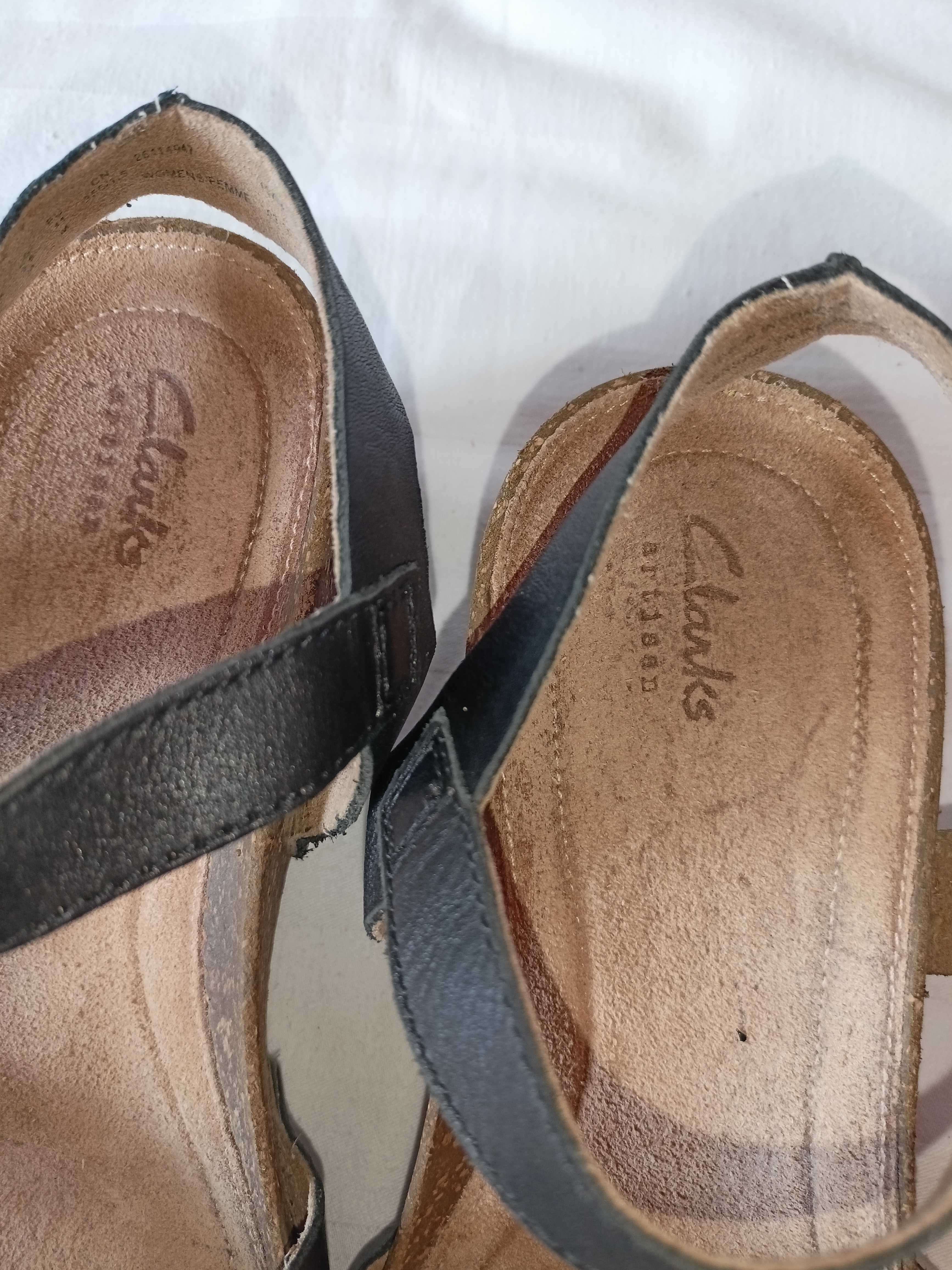 Clarks roz.  41 M/ UK 7 D/- dł. wkł. 26 cm- skóra