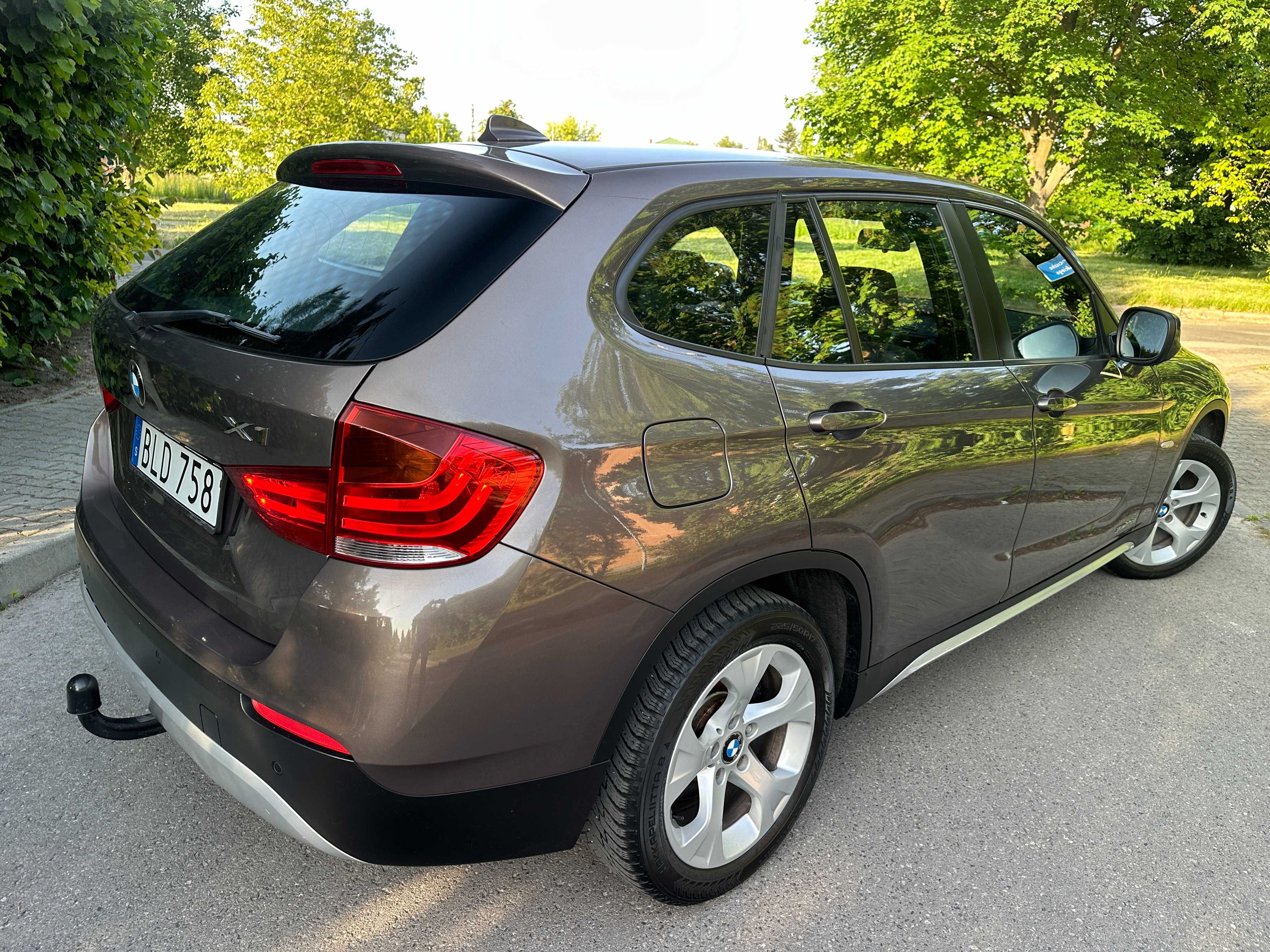 BMW X1 2.0D 177PS 4x4 Manual LED Bi-Xenon Skóra Sport MOCCA 17" IGŁA !