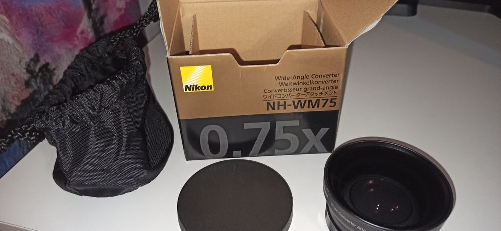 Nowe Konwerter szerokokątny NH-WM75 52mm

Zestaw zawiera:

Oryginalne