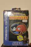 Caixa Sonic & Knuckles Mega Drive