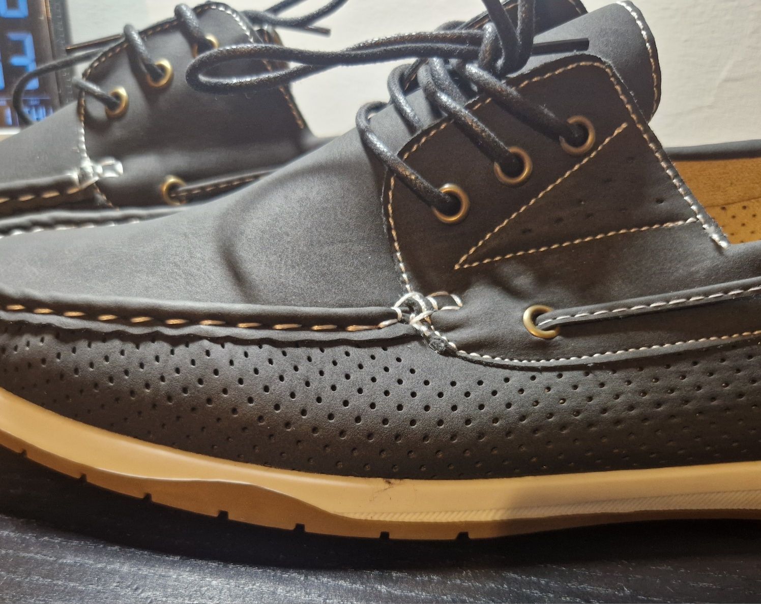 Sapatos de vela Mocasines  novos n 45
