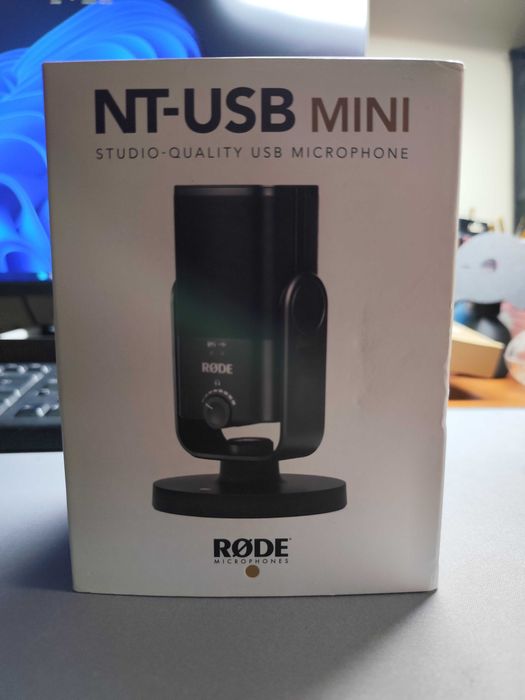 RODE NT-USB MINI - Microfone para podcats, streams