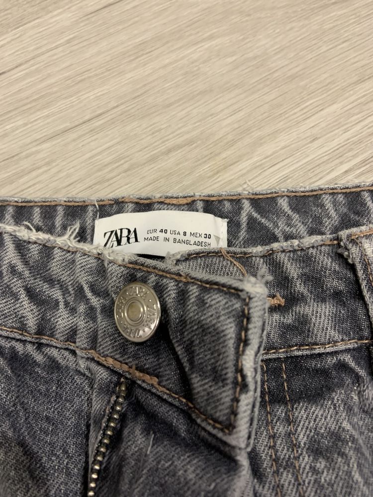 Штани ( джинси) Zara, 40 розмір, сірі